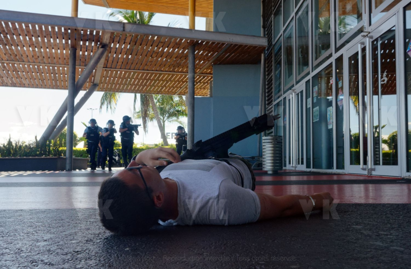 Antenne GIGN de La Reunion en exercice