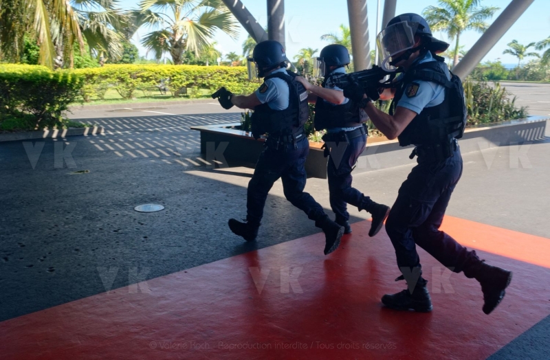 Antenne GIGN de La Reunion en exercice