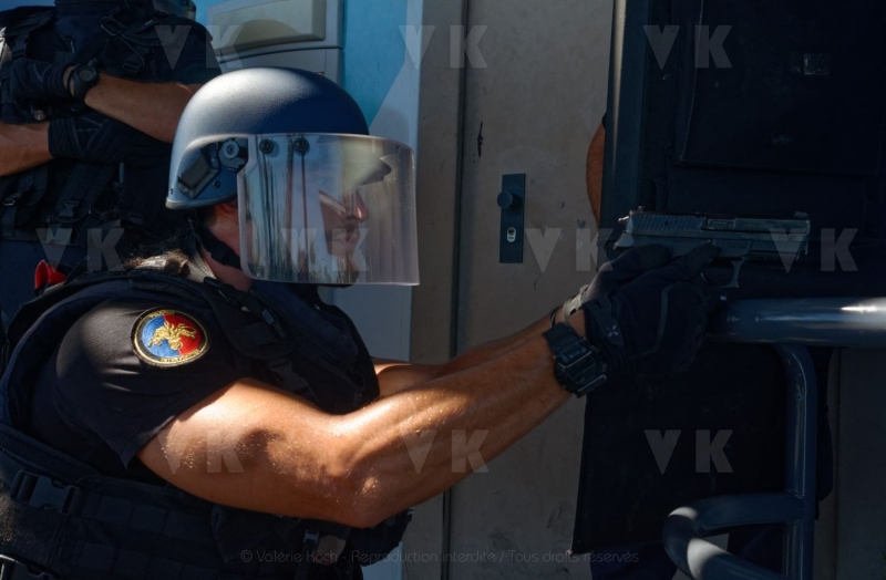 Antenne GIGN de La Reunion en exercice