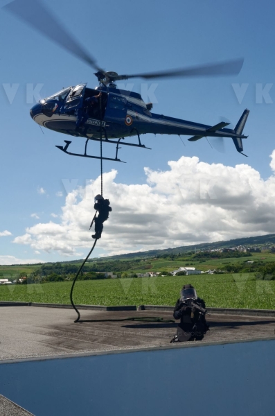 Antenne GIGN de La Reunion en exercice