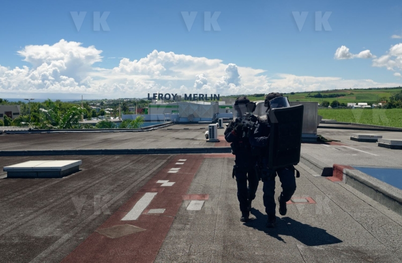 Antenne GIGN de La Reunion en exercice