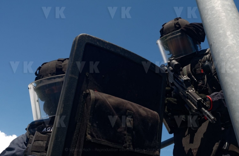 Antenne GIGN de La Reunion en exercice