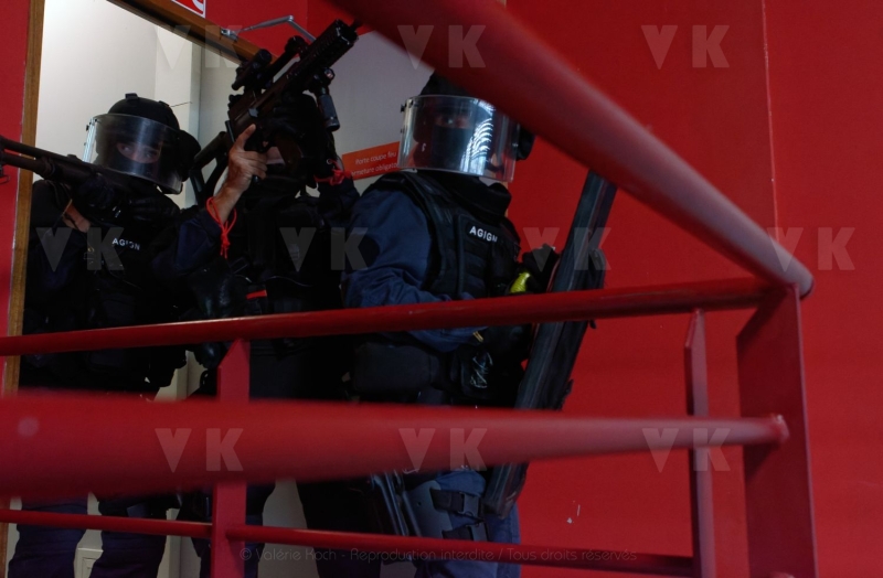 Antenne GIGN de La Reunion en exercice