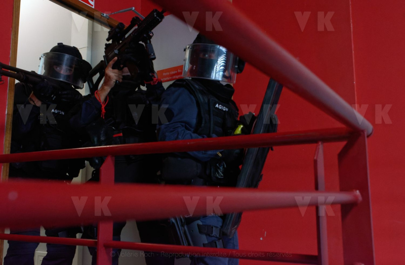 Antenne GIGN de La Reunion en exercice