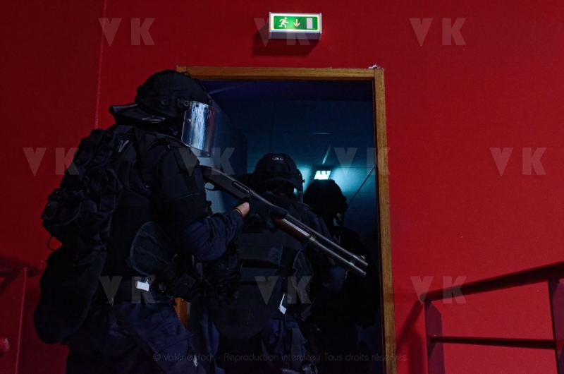 Antenne GIGN de La Reunion en exercice