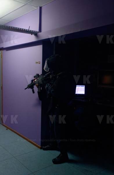 Antenne GIGN de La Reunion en exercice