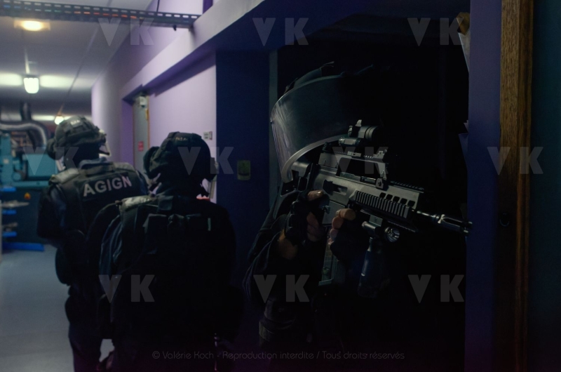 Antenne GIGN de La Reunion en exercice