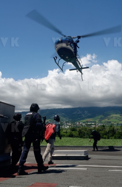 Antenne GIGN de La Reunion en exercice