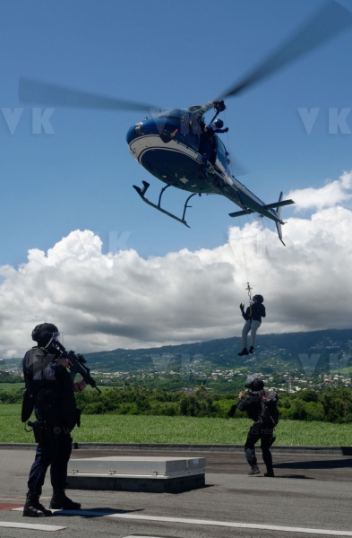 Antenne GIGN de La Reunion en exercice