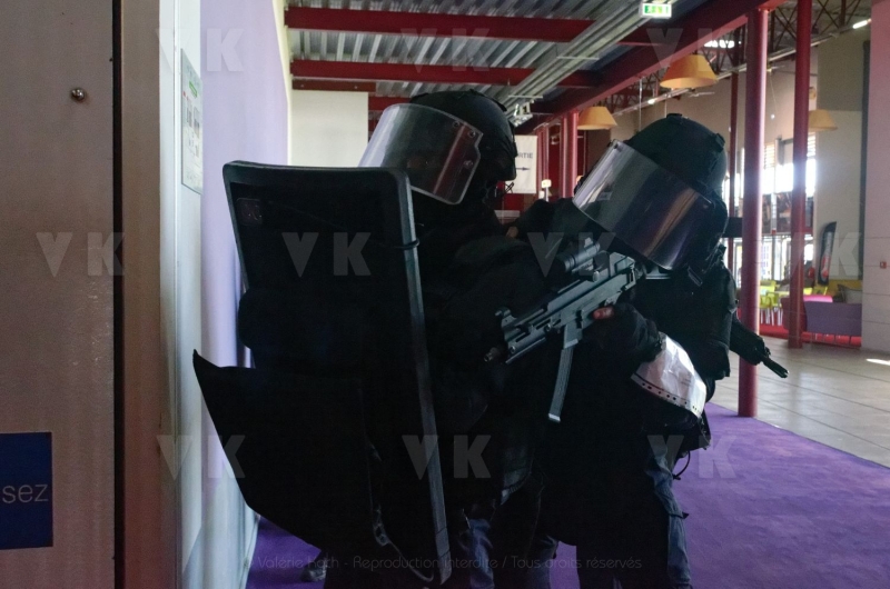 Antenne GIGN de La Reunion en exercice