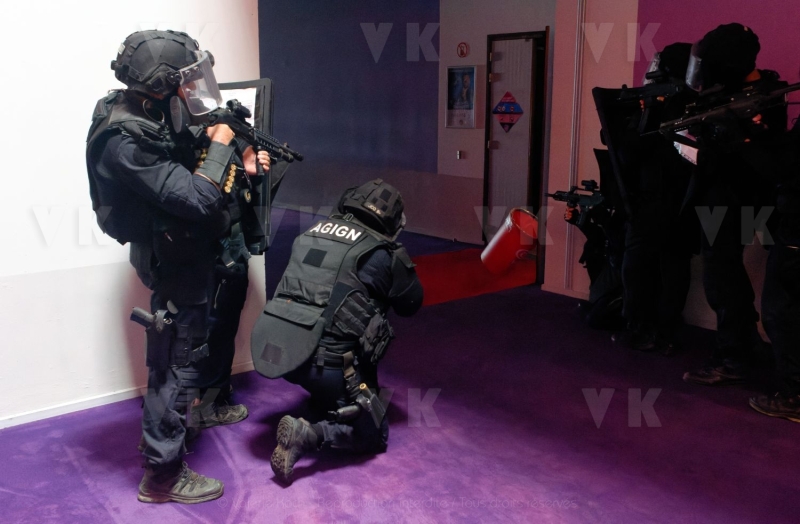 Antenne GIGN de La Reunion en exercice