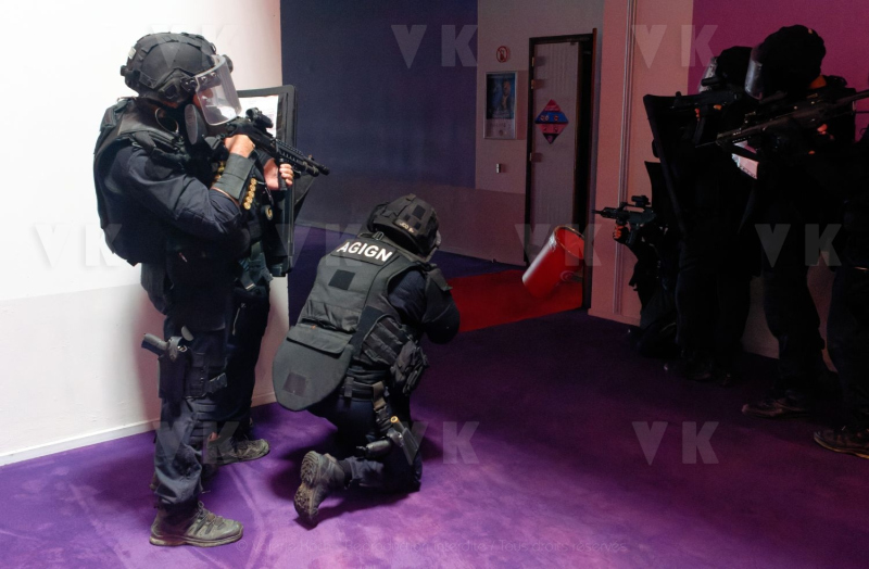 Antenne GIGN de La Reunion en exercice