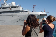 Arrivee du B2M Champlain a la Reunion