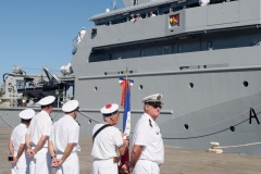 Arrivee du B2M Champlain a la Reunion