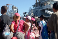 Arrivee du B2M Champlain a la Reunion