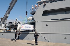 Arrivee du B2M Champlain a la Reunion