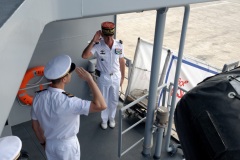 Arrivee du B2M Champlain a la Reunion