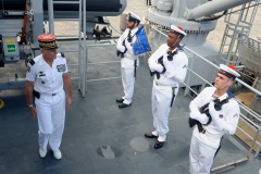 Arrivee du B2M Champlain a la Reunion