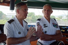 Arrivee du B2M Champlain a la Reunion