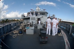 Arrivee du B2M Champlain a la Reunion