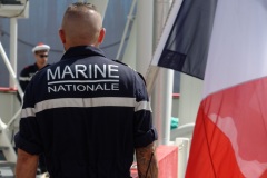 Arrivee du patrouilleur Astrolabe a La Reunion