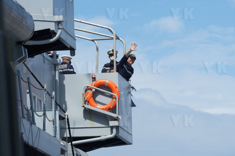 Arrivee Kevin Escoffier a La Reunion - Arrival Kevin Escoffier in La Reunion