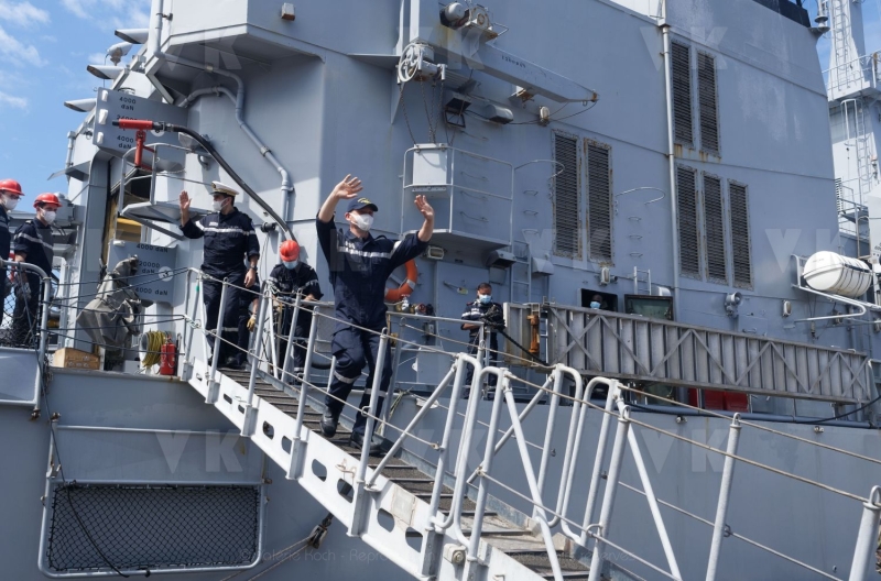 Arrivee Kevin Escoffier a La Reunion - Arrival Kevin Escoffier in La Reunion