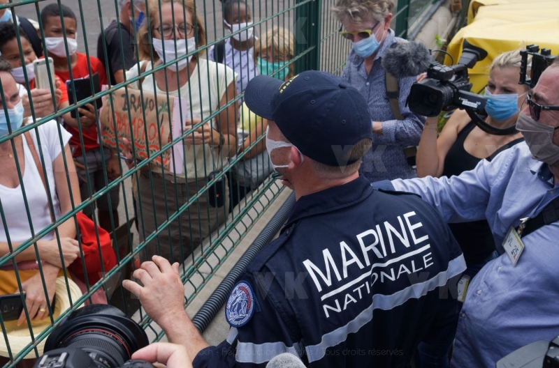 Arrivee Kevin Escoffier a La Reunion - Arrival Kevin Escoffier in La Reunion