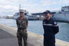 Arrivee Kevin Escoffier a La Reunion - Arrival Kevin Escoffier in La Reunion