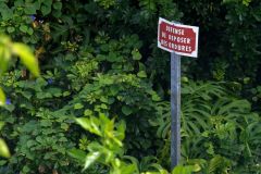 Defense de deposer des ordures
