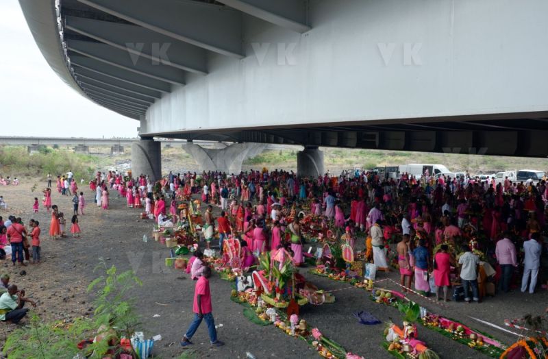 Celebration du Tai Poussam Cavadee a Saint-Louis, La Reunion