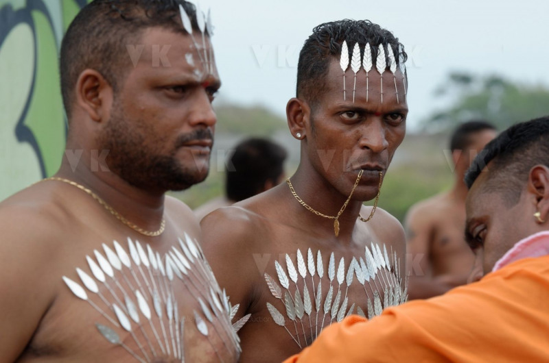 Celebration du Tai Poussam Cavadee a Saint-Louis, La Reunion