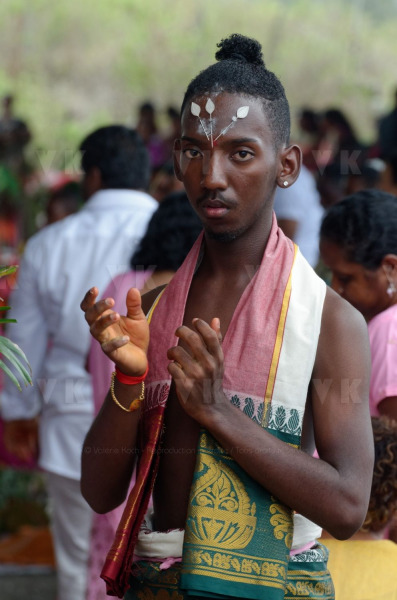 Celebration du Tai Poussam Cavadee a Saint-Louis, La Reunion
