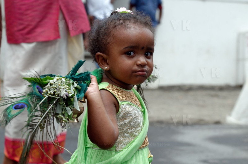 Celebration du Tai Poussam Cavadee a Saint-Louis, La Reunion