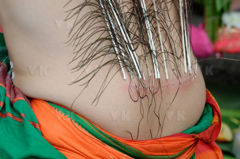 Celebration du Tai Poussam Cavadee a Saint-Louis, La Reunion