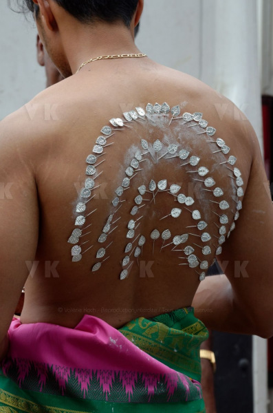 Celebration du Tai Poussam Cavadee a Saint-Louis, La Reunion
