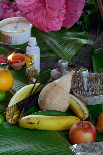 Celebration du Tai Poussam Cavadee a Saint-Louis, La Reunion