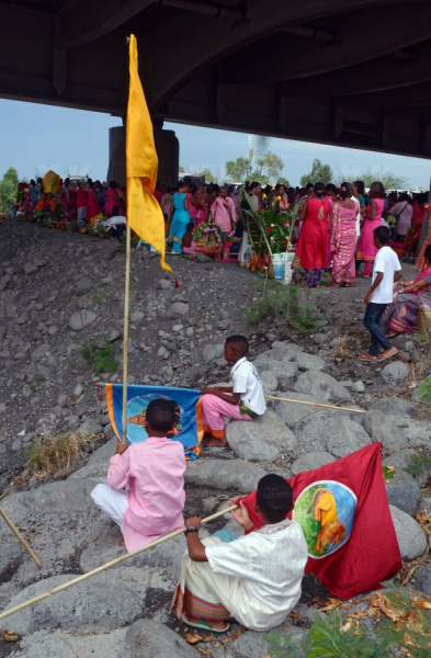 Celebration du Tai Poussam Cavadee a Saint-Louis, La Reunion