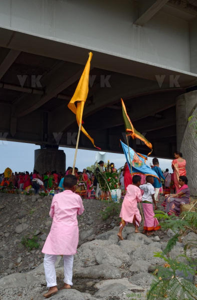Celebration du Tai Poussam Cavadee a Saint-Louis, La Reunion