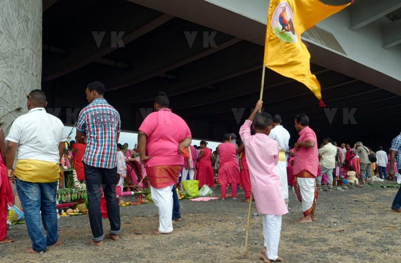 Celebration du Tai Poussam Cavadee a Saint-Louis, La Reunion