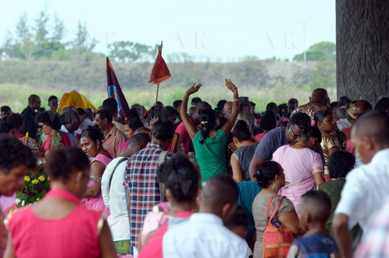 Celebration du Tai Poussam Cavadee a Saint-Louis, La Reunion