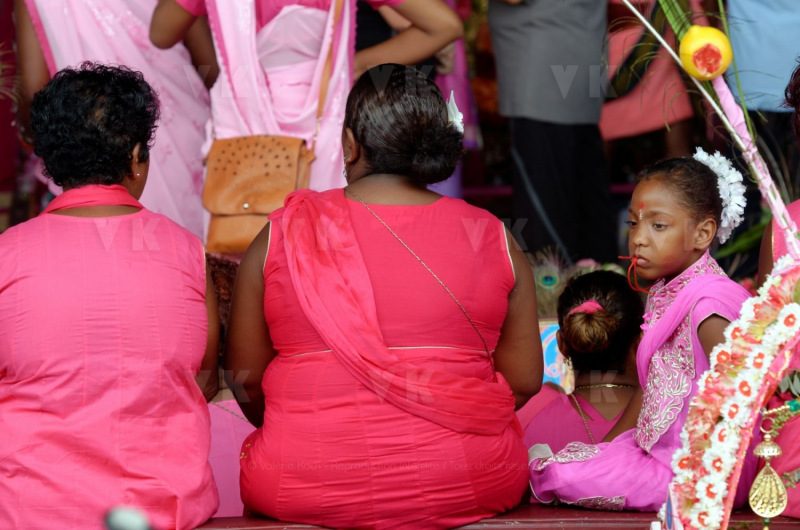 Celebration du Tai Poussam Cavadee a Saint-Louis, La Reunion