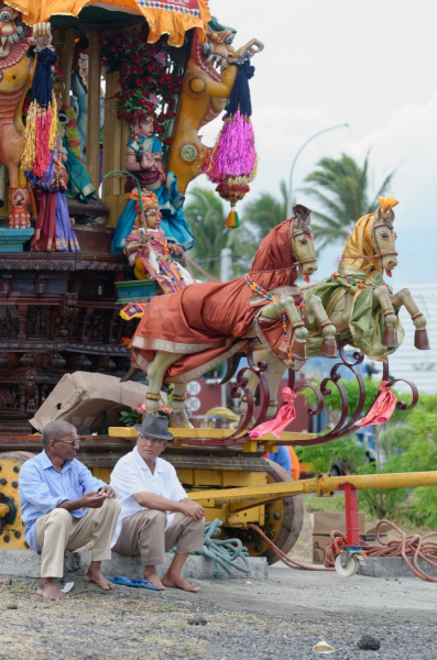 Celebration du Tai Poussam Cavadee a Saint-Louis, La Reunion