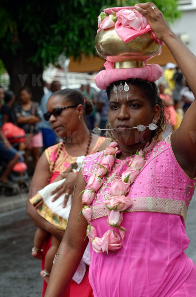 Celebration du Tai Poussam Cavadee a Saint-Louis, La Reunion