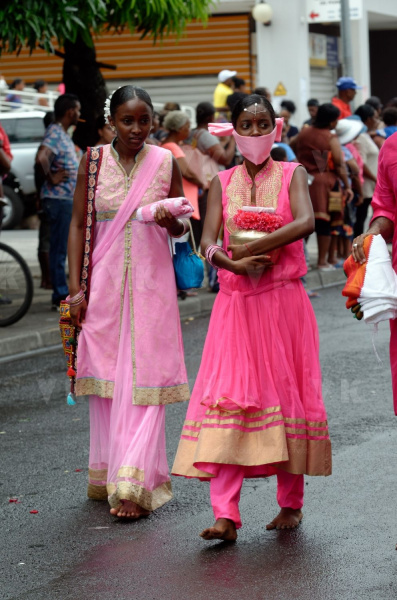 Celebration du Tai Poussam Cavadee a Saint-Louis, La Reunion