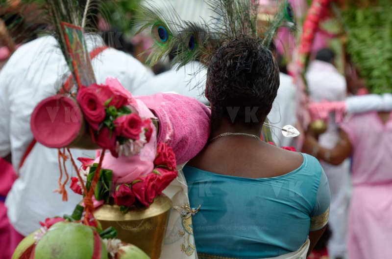 Celebration du Tai Poussam Cavadee a Saint-Louis, La Reunion