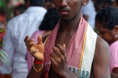 Celebration du Tai Poussam Cavadee a Saint-Louis, La Reunion