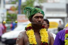Celebration du Tai Poussam Cavadee a Saint-Louis, La Reunion