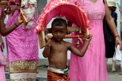 Celebration du Tai Poussam Cavadee a Saint-Louis, La Reunion