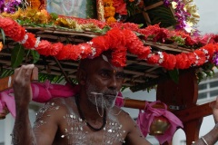 Celebration du Tai Poussam Cavadee a Saint-Louis, La Reunion